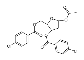 1-0-乙酰基-3,5-二-o-(p-氯苯并y)-2-脱氧-α,β-D-呋喃核糖苷