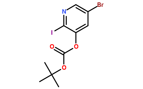5-溴-2-碘吡啶-3-碳酸叔丁酯