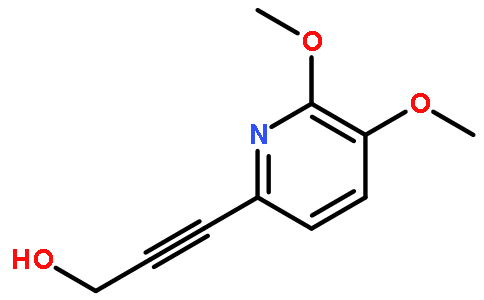 3-(5,6-二甲氧基吡啶-2-基)-2-丙炔-1-醇