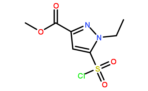 5-(氯磺酰基)-1-乙基-1H-吡唑-3-羧酸甲酯