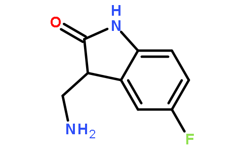 3-(氨甲基)-5-氟-1,3-二氢-2H-吲哚-2-酮