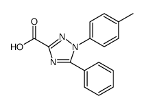 1H-1,2,4-Triazole-3-carboxylic acid, 1-(4-methylphenyl)-5-phenyl