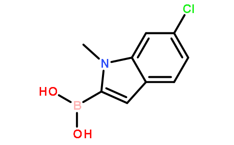 6-氯-1-甲基吲哚-2-硼酸