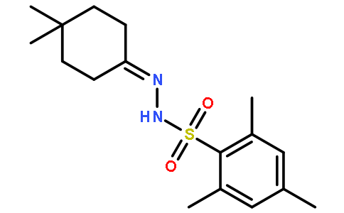 N-(4,4-DIMETHYLCYCLOHEXYLIDENE)-2,4,6-TRIMETHYLBENZENESULFONOHYDRAZIDE