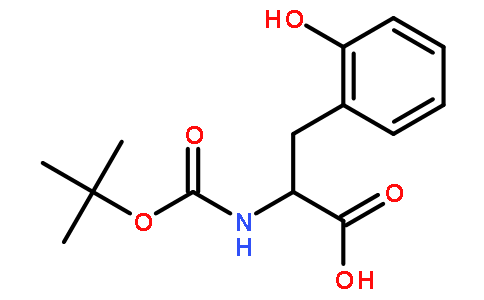 (R)-2-叔丁氧基羰基氨基-3-(2-羟基苯基)-丙酸