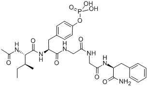 AC-ILE-TYR(PO3H2)-GLY-GLU-PHE-NH2
