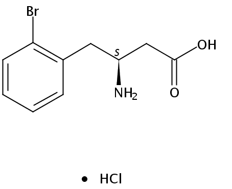 (S)-3-氨基-4-(2-溴苯基)-丁酸盐酸盐