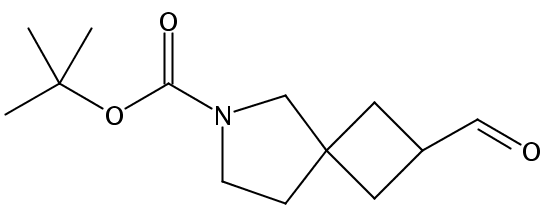tert-Butyl 2-formyl-6-azaspiro[3.4]octane-6-carboxylate