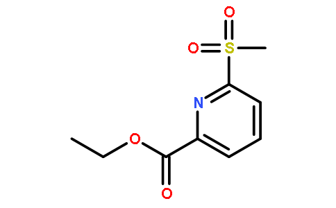 6-(甲基磺酰基)-2-吡啶羧酸乙酯