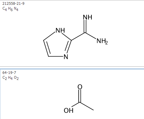 1H-Imidazole-2-carboximidamide acetate