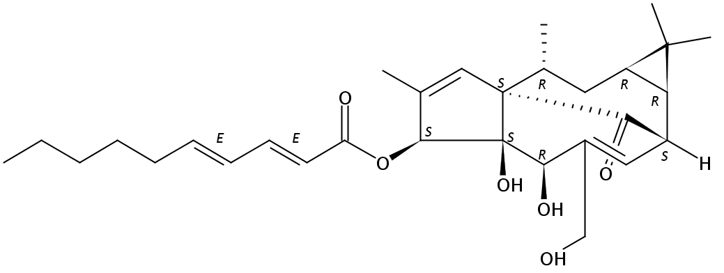 3-O-(2'E,4'E-癸二烯酰基)巨大戟二萜醇