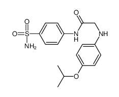 N2-(4-Isopropoxyphenyl)-N-(4-sulfamoylphenyl)glycinamide