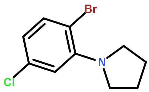 1-溴-4-氯-2-吡咯烷苯