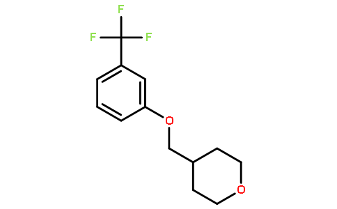 4-(3-三氟甲基苯氧基)甲基四氢-2H-吡喃