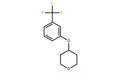 4-(3-三氟甲基苯氧基)四氢-2H-吡喃