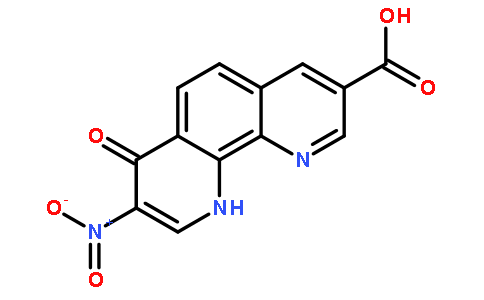 7,10-二氢-8-硝基-7-氧代-1,10-菲罗啉-3-羧酸