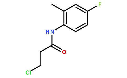 3-氯-n-(4-氟-2-甲基苯基)丙酰胺