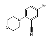 5-bromo-2-morpholin-4-ylbenzonitrile