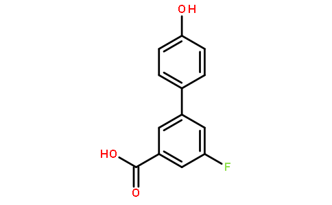 4-(3-羧基-5-氟苯基)苯酚
