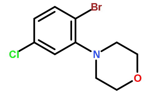 1-溴-4-氯-2-吗啉苯