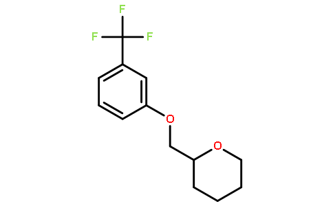 2-(3-三氟甲基苯氧基)甲基四氢-2H-吡喃