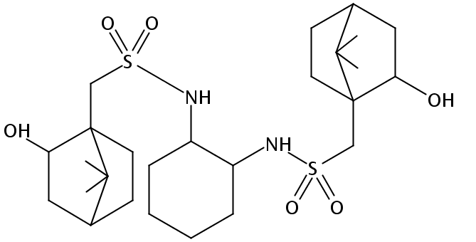 (1R,1'R,2S,2'S,4S,4'S)-N,N'-(1S,2S)-1,2-环己烷二基双[2-羟基-7,7-二甲基二环[2.2.1]庚烷-1-甲烷磺酰胺