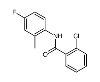 Benzamide, 2-chloro-N-(4-fluoro-2-methylphenyl)