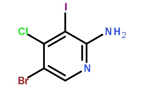 5-溴-4-氯-3-碘吡啶-2-胺
