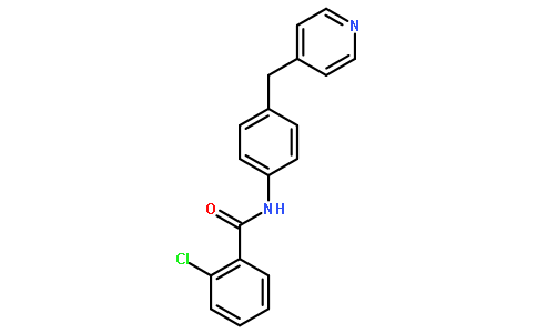 2-氯-n-(4-(吡啶-4-甲基)苯基)苯甲酰胺