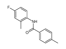 Benzamide, N-(4-fluoro-2-methylphenyl)-4-methyl