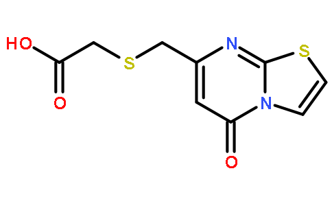2-[[(5-氧代-5H-噻唑并[3,2-a]嘧啶-7-基)甲基]硫基]乙酸