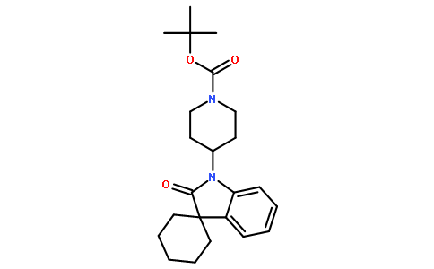 4-(2-氧代螺[环己烷-1,3-吲哚啉]-1-基)哌啶-1-羧酸叔丁酯