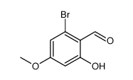 2-溴-4-甲氧基-6-羟基苯甲醛