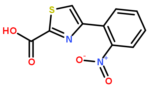 4-(2-硝基苯基)-2-噻唑羧酸