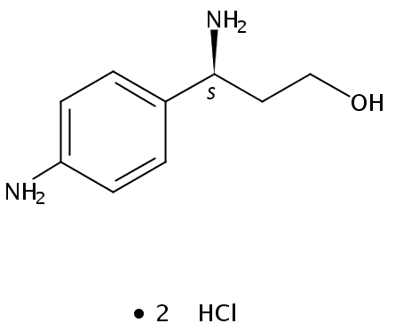 (S)-3-氨基-3-(4-氨基苯基)丙-1-醇二盐酸盐
