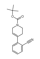 tert-Butyl 4-(2-cyanophenyl)-5,6-dihydropyridine-1(2H)-carboxylate