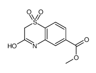 methyl 1,1,3-trioxo-4H-1λ6,4-benzothiazine-6-carboxylate
