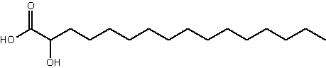 (±)-2-羟基十六烷酸