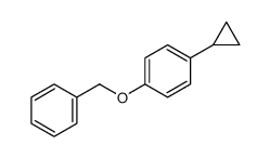 1-cyclopropyl-4-phenylmethoxybenzene