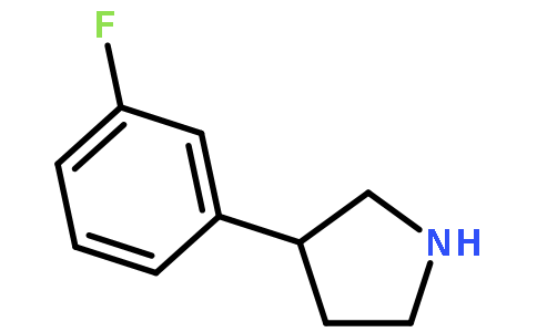 3-(3-氟苯基)-吡咯烷