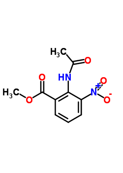 2-(乙酰氨基)-3-硝基苯甲酸甲酯