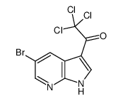 1-(5-bromo-1H-pyrrolo[2,3-b]pyridin-3-yl)-2,2,2-trichloro-ethanon e