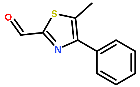 5-甲基-4-苯基-噻唑-2-甲醛