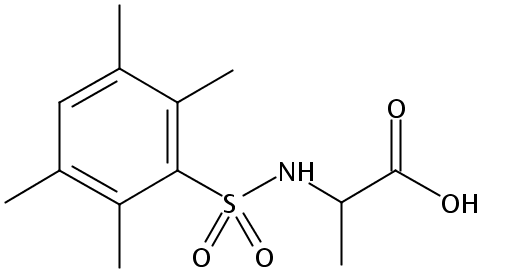 N-(2,3,5,6-四甲基苯基磺酰基)-DL-丙氨酸