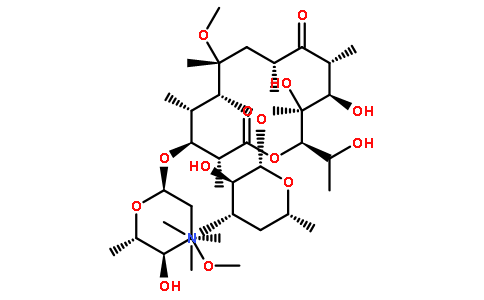 克拉霉素杂质23（14-羟基克拉霉素）