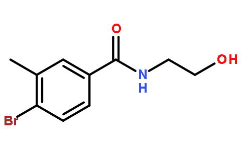 4-溴-N-(2-羟基乙基)-3-甲基苯甲酰胺