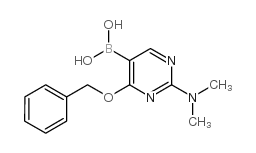 4-BENZYLOXY-2-DIMETHYLAMINO-PYRIMIDINE-5-BORONIC ACID