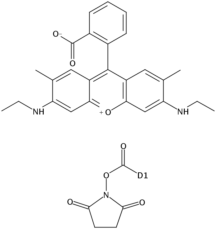5(6)-CR 6G, SE  [5(6)-Carboxyrhodamine 6G, succinimidyl ester]