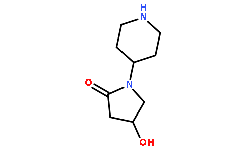 4-羟基-1-哌啶-4-吡咯烷-2-酮