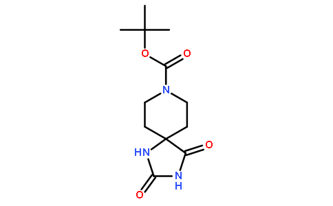 2,4-二氧代-1,3,8-三氮杂螺[4,5]癸烷-8-甲酸叔丁酯